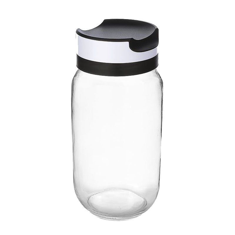 Titiz Cam Erzak Kabı 1000 ml Beyaz