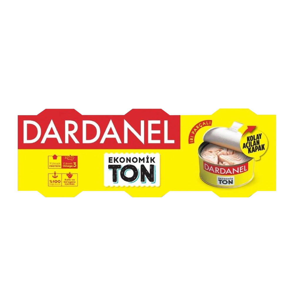 Dardanel Ton Balığı Ekonomik 3X140G