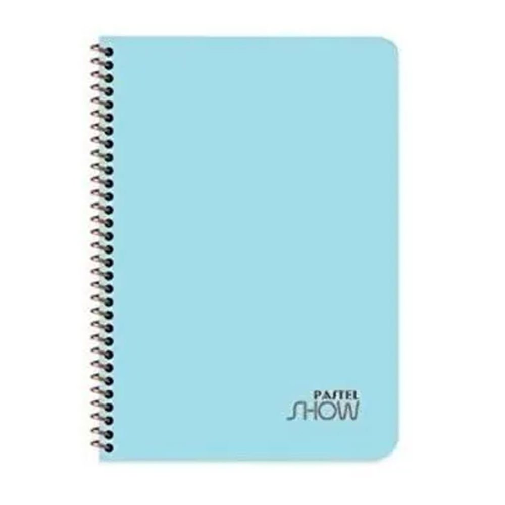 Keskin Color Pastel Show A5 120 Yaprak Kareli Defter Açık Mavi