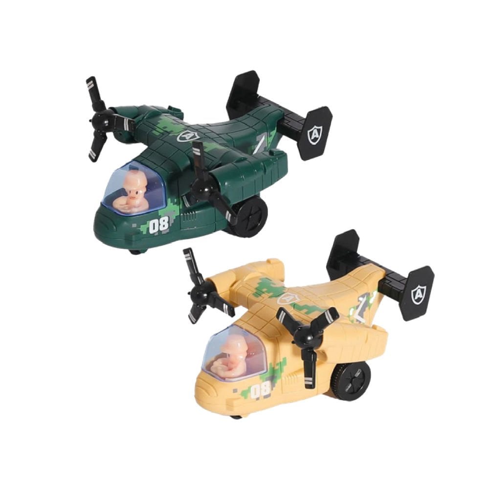 Vardem Oyuncak Sürtmeli Askeri Helikopter Sarı