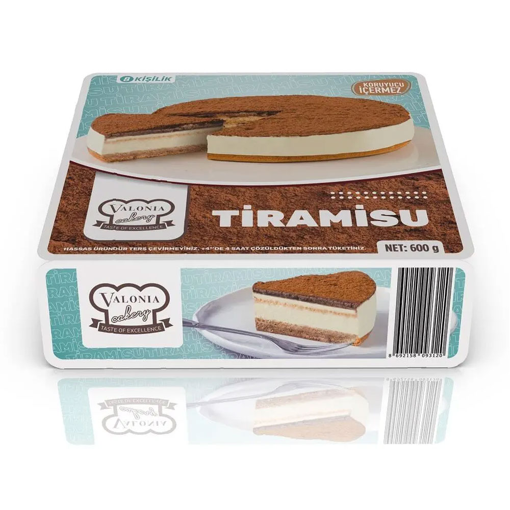 Valonia Tiramisu 600 Gr
