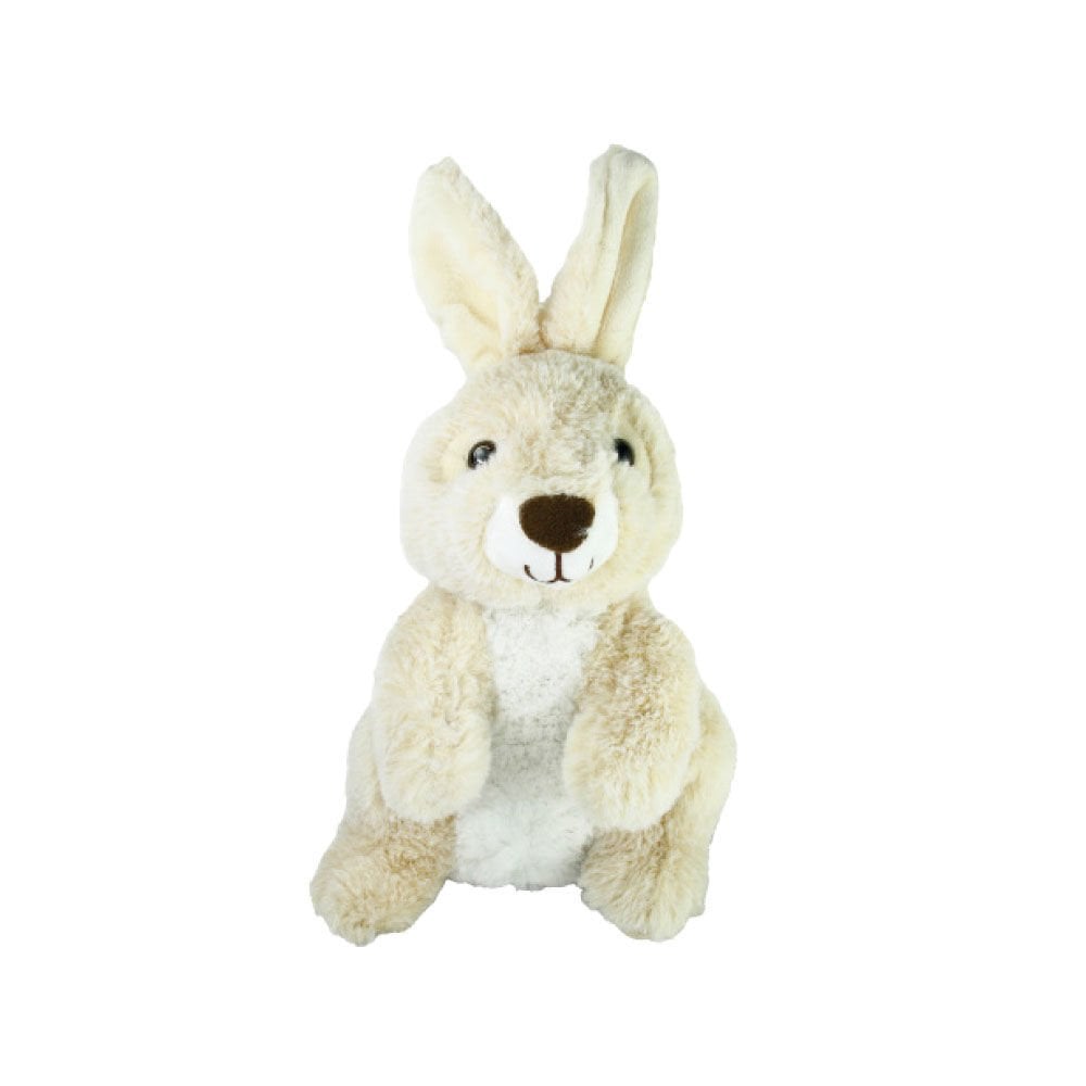 Vardem Oyuncak Peluş Oyuncak Çeşitleri 30 Cm Kısa Kulaklı Tavşan Krem