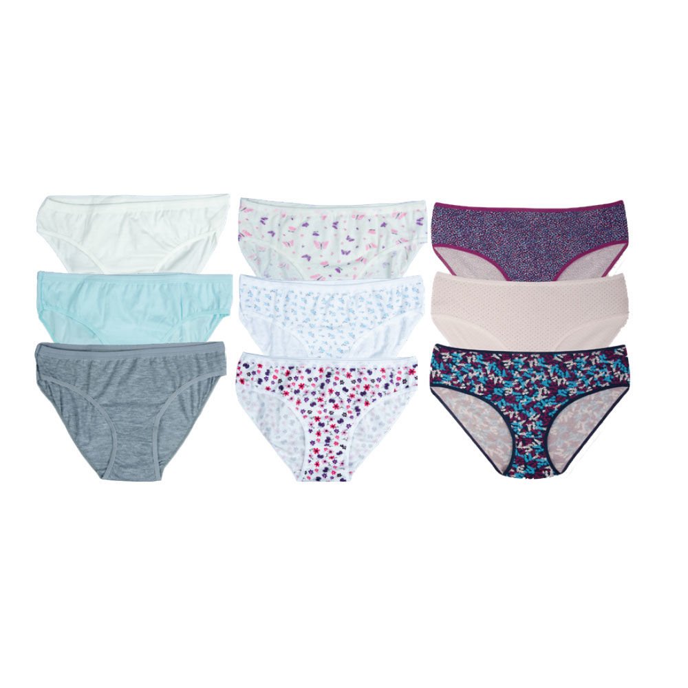 Tutku Kadın Külot Bikini Slip Asorti