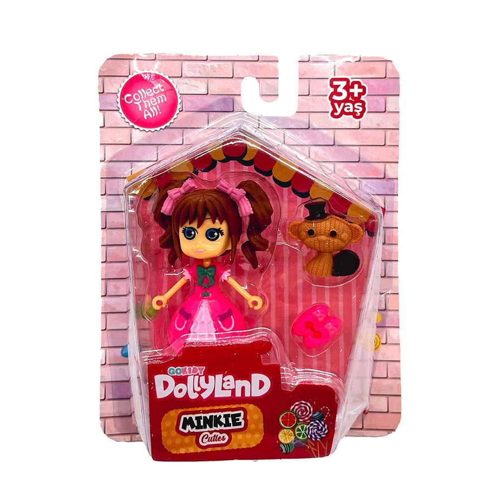 Gokidy Dollyland Minkie Petli Bebek Cuties Model 3