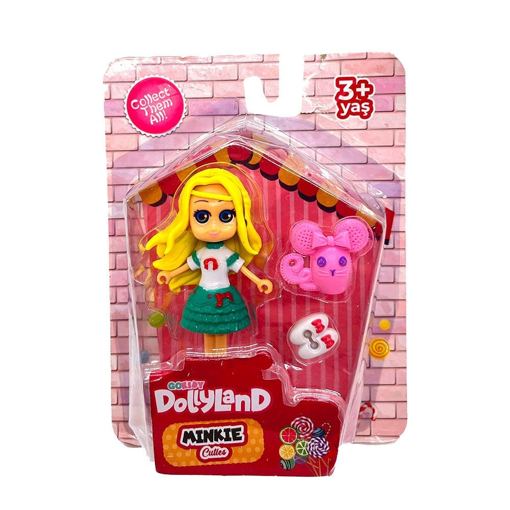 Gokidy Dollyland Minkie Petli Bebek Cuties Model 1