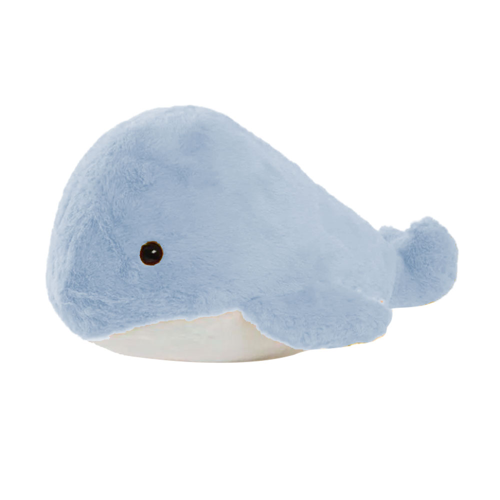 Montoys Peluş Yastık 30-35 Cm Balina - Mavi