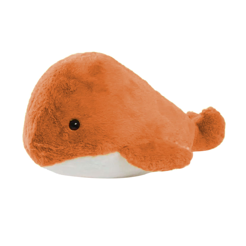 Montoys Peluş Yastık 30-35 Cm Balina - Turuncu