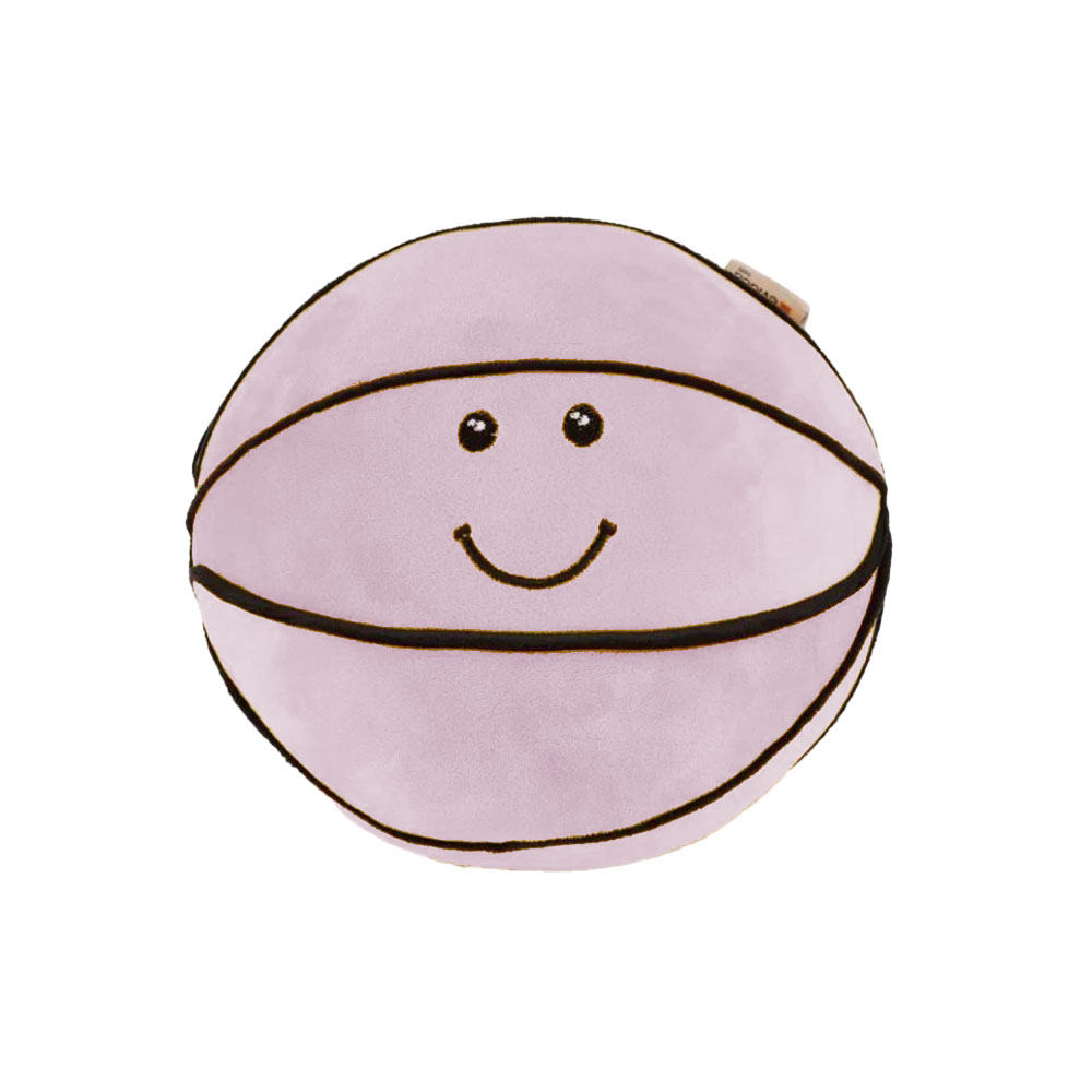 Montoys Peluş Yastık 30-35 Cm Basket Topu - Pembe
