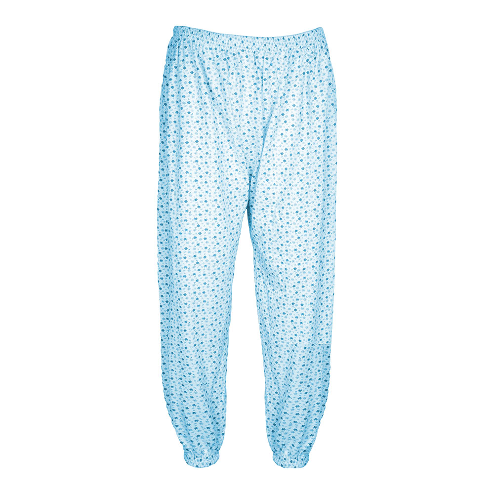 Nagiş Kadın Battal Boy Tek Alt Pijama Mavi