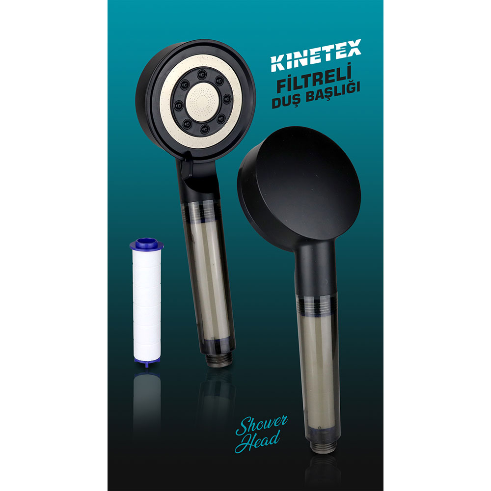 Kinetex Filtreli Duş Başlığı
