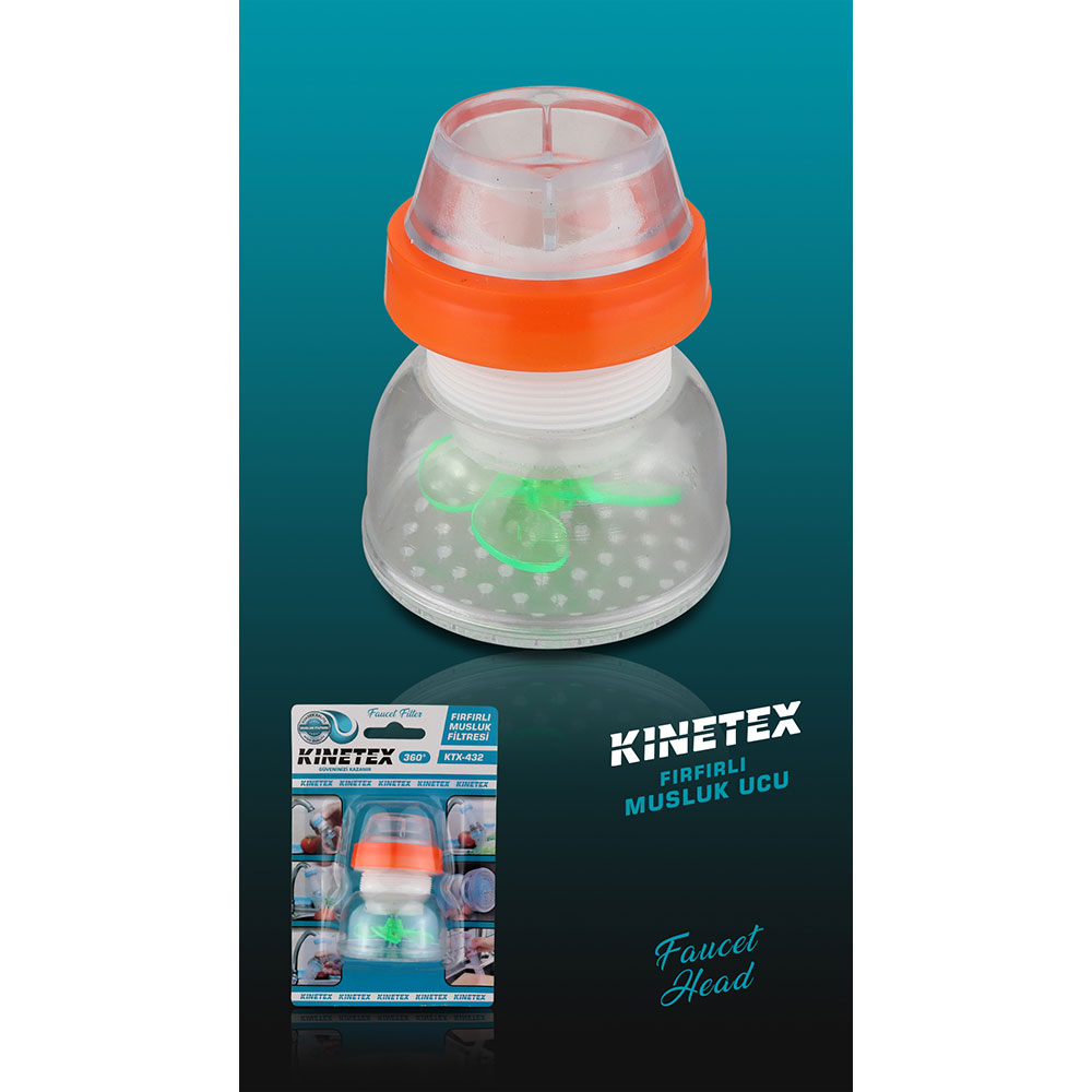 Kinetex Fırfırlı Musluk Ucu