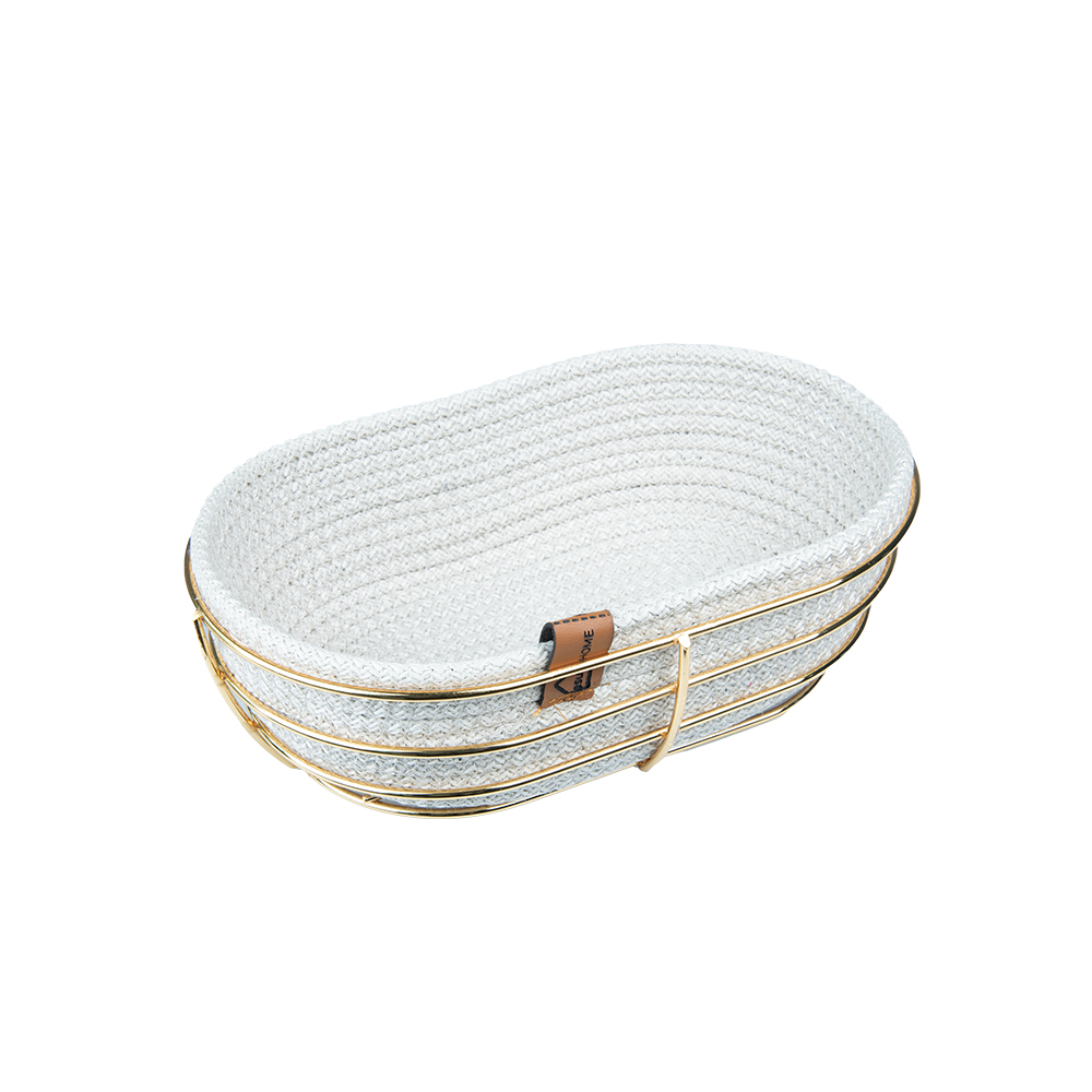 Yuvalin Naturel Oval Tel Ekmeklik Beyaz