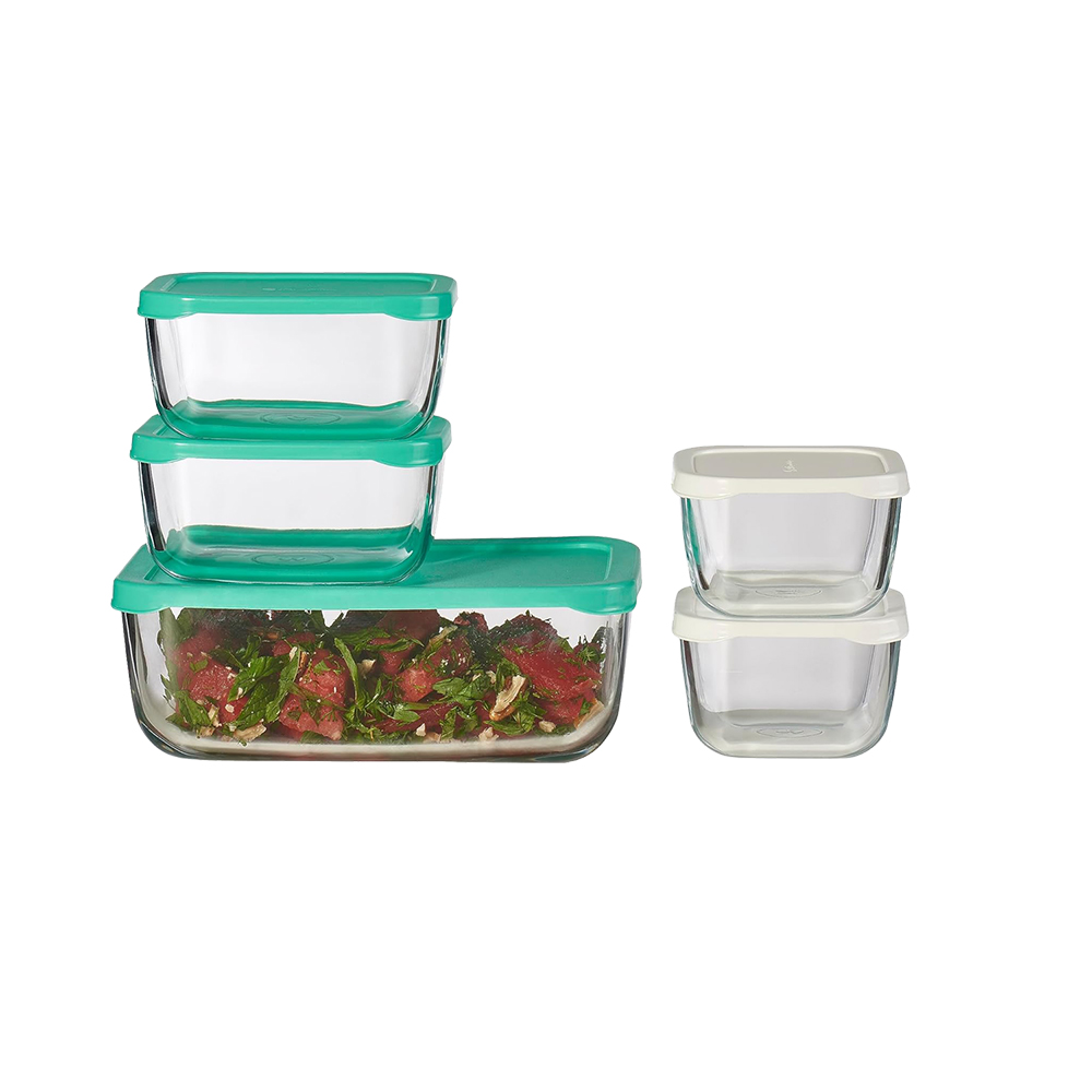 Paşabahçe 95455 Snow Box Saklama Kabı Seti
