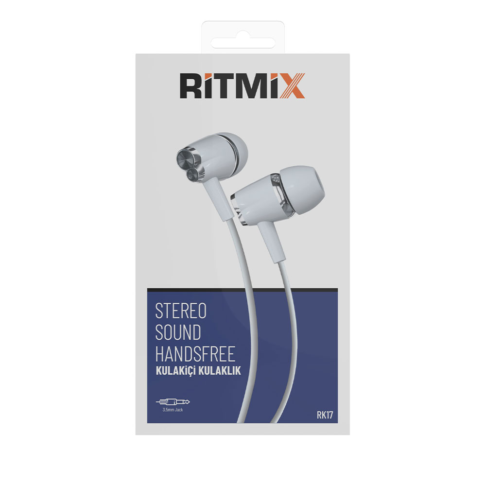 Ritmix Rk17 3.5 Mm Jack Kulak İçi Kulaklık