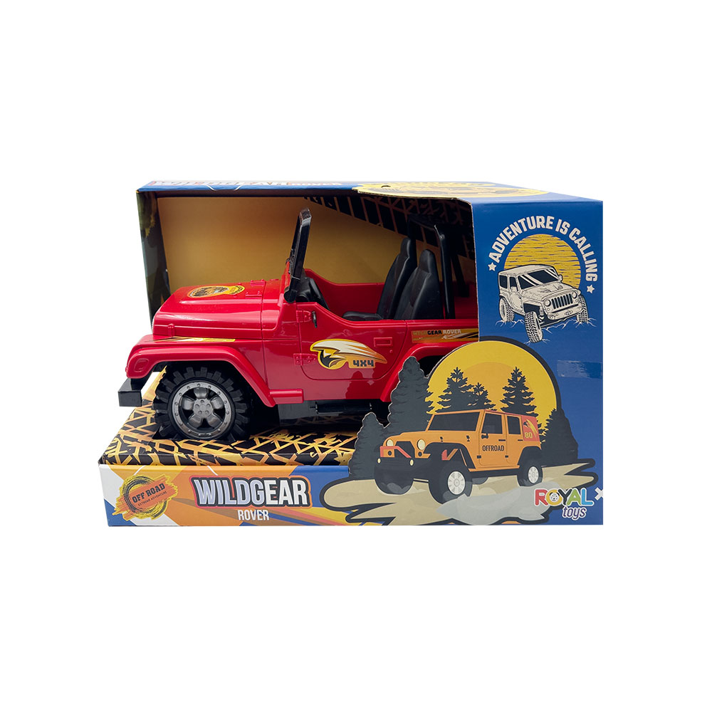Royal Toys Jeep 4x4 Oyuncak Araba RYL-8710 Kırmızı
