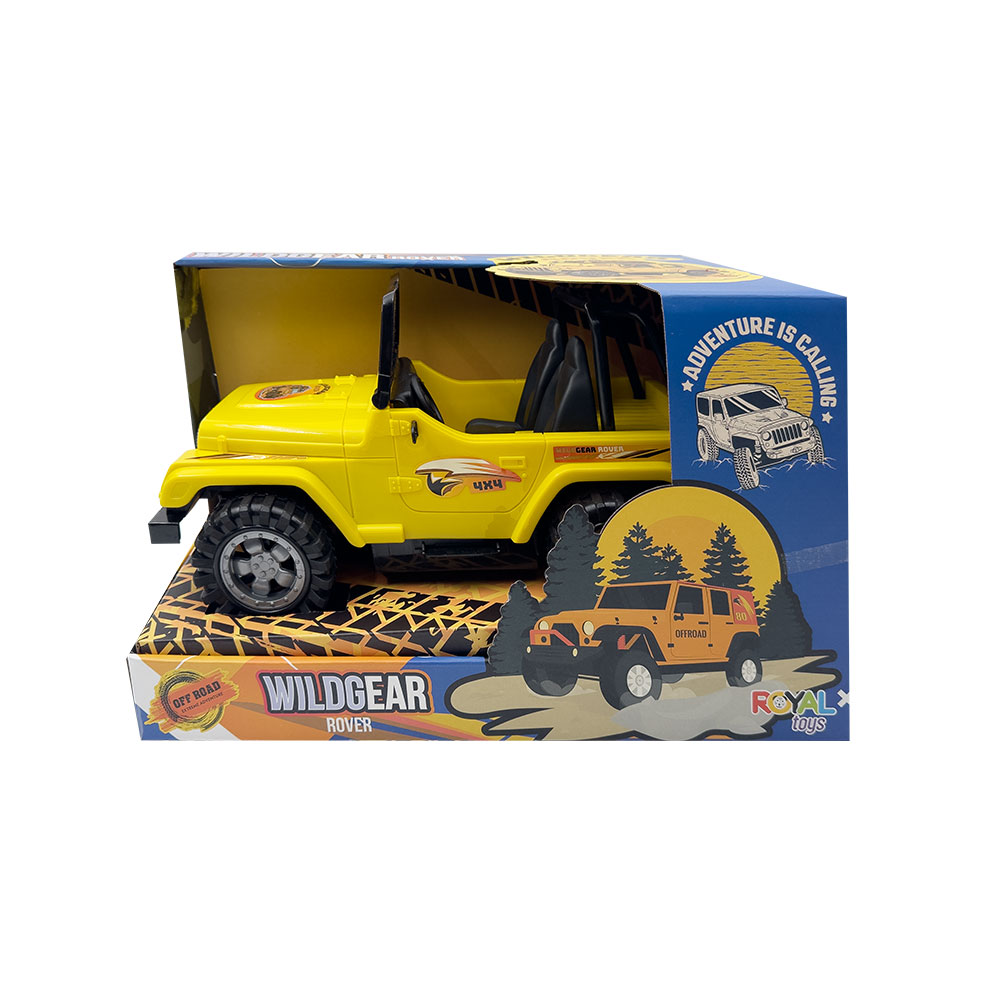 Royal Toys Jeep 4x4 Oyuncak Araba RYL-8710 Sarı