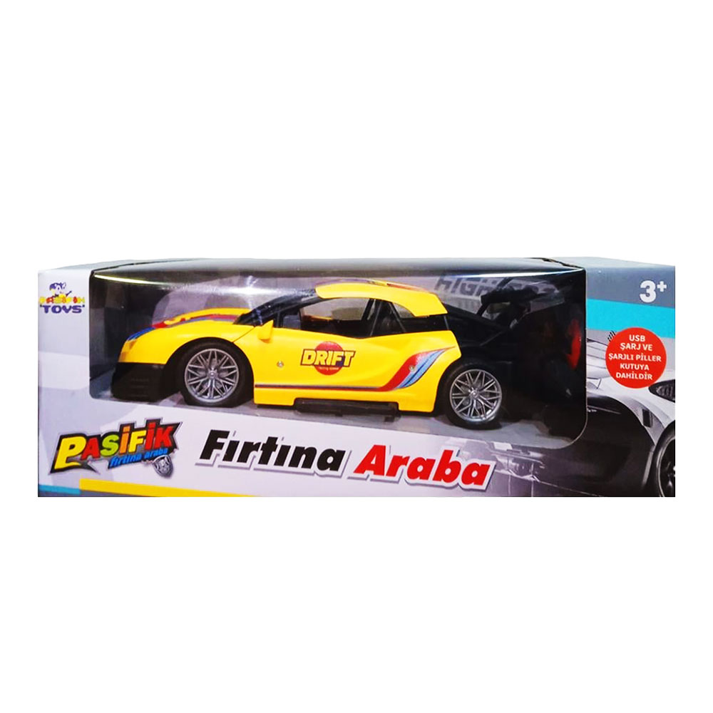 Pasifik Uzaktan Kumandalı Fırtına Araba Sarı