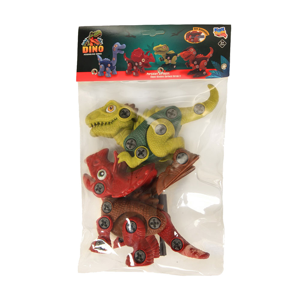 Kayyum Oyuncak 2'li Sök Tak Dinozor