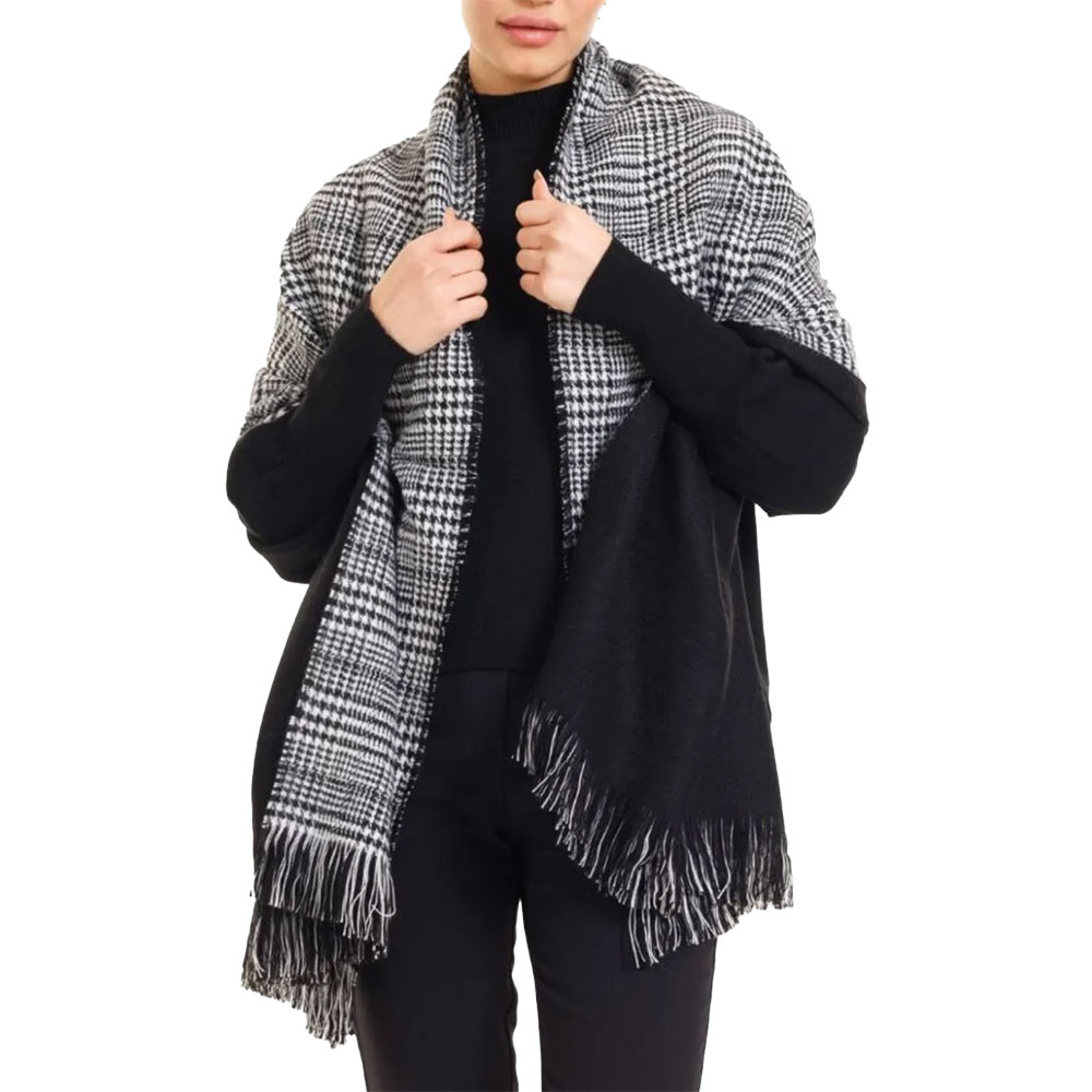Harvelli Çift Taraflı Şal 75x190