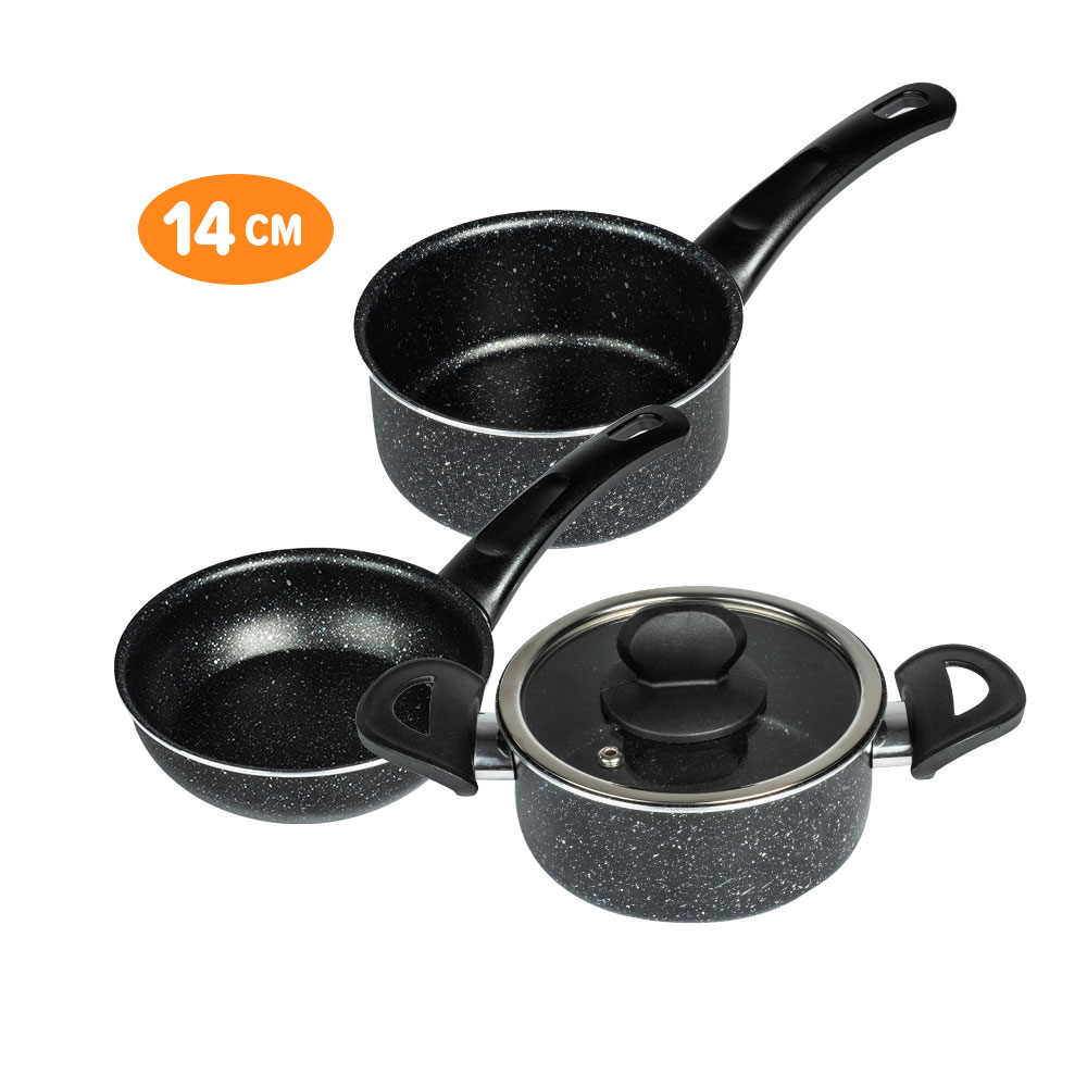 Emel Klasik Tencere Seti 14 Cm 4 Parça