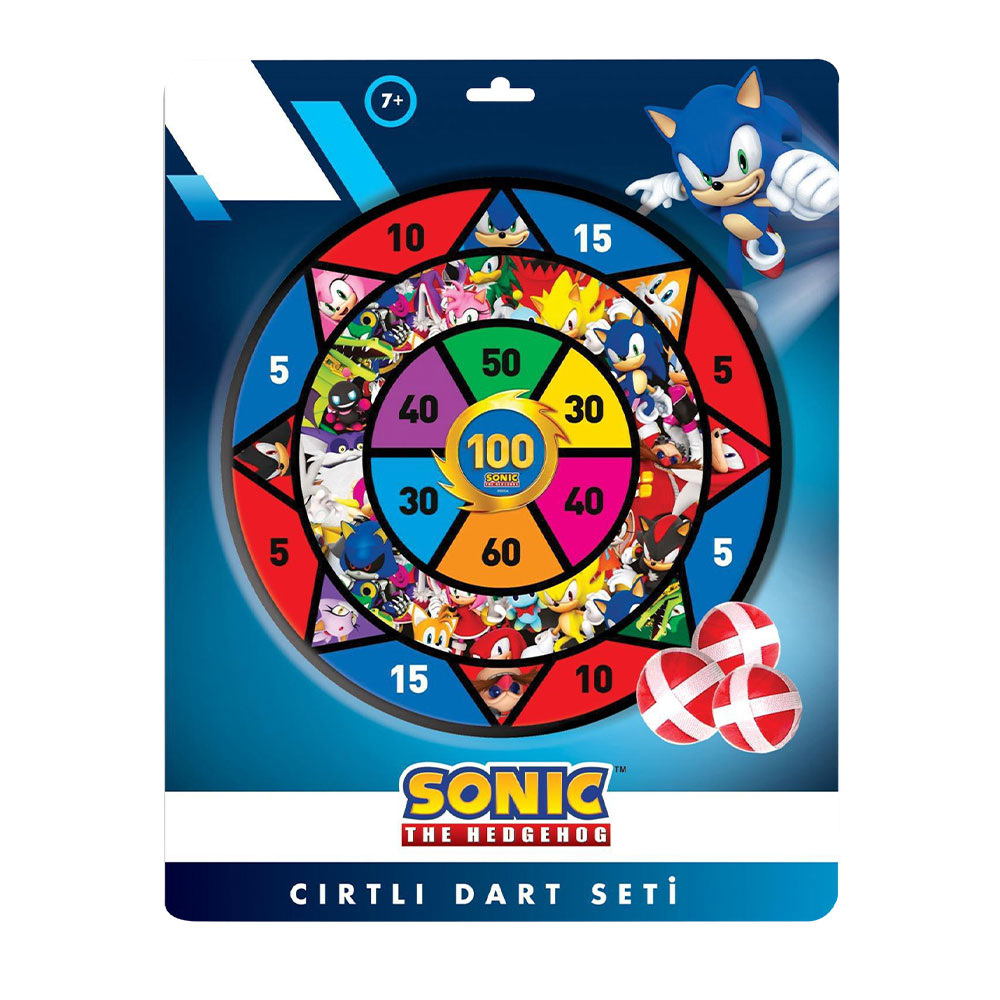 Sonic Cırtlı Dart Seti