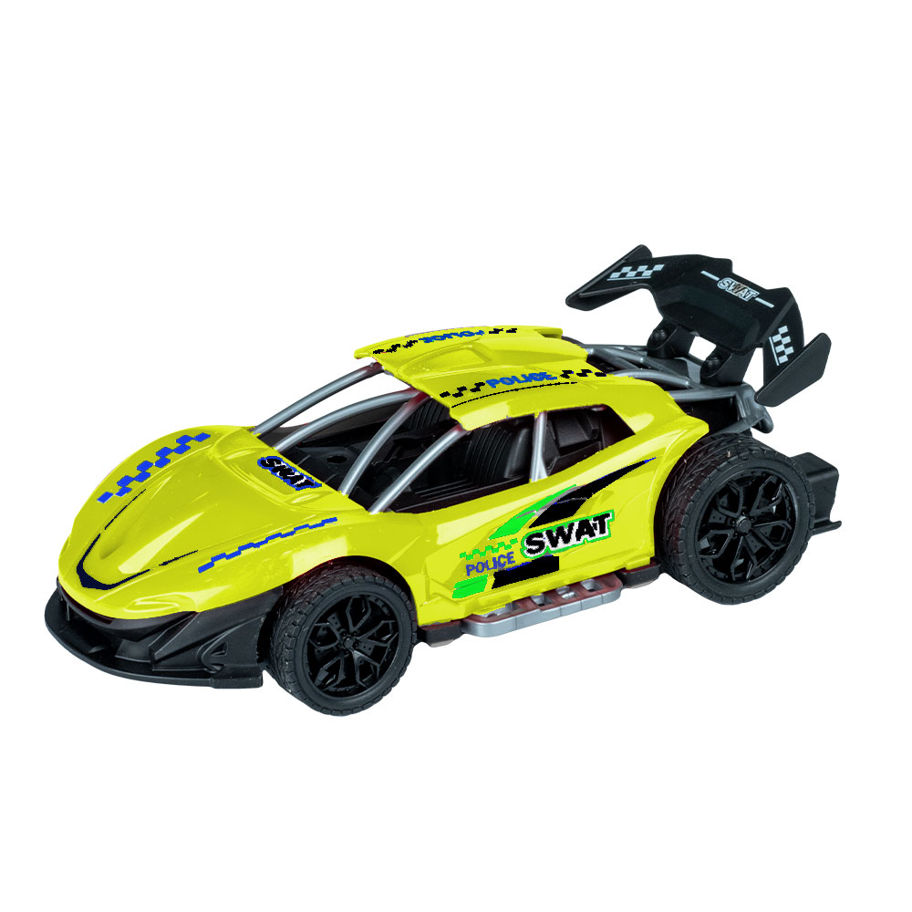 Wiggly Sürtmeli Polis Spor Araba – Sarı