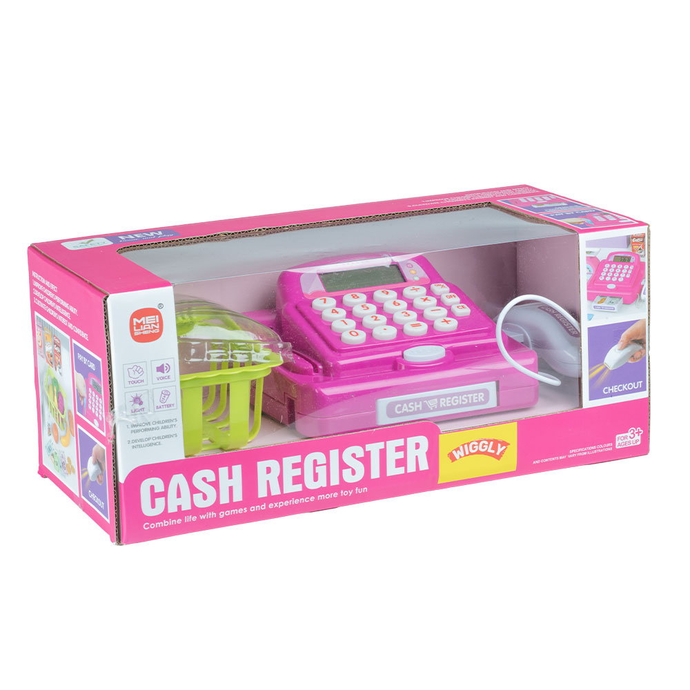 Wiggly Işıklı ve Sesli Oyuncak Yazar Kasa Seti