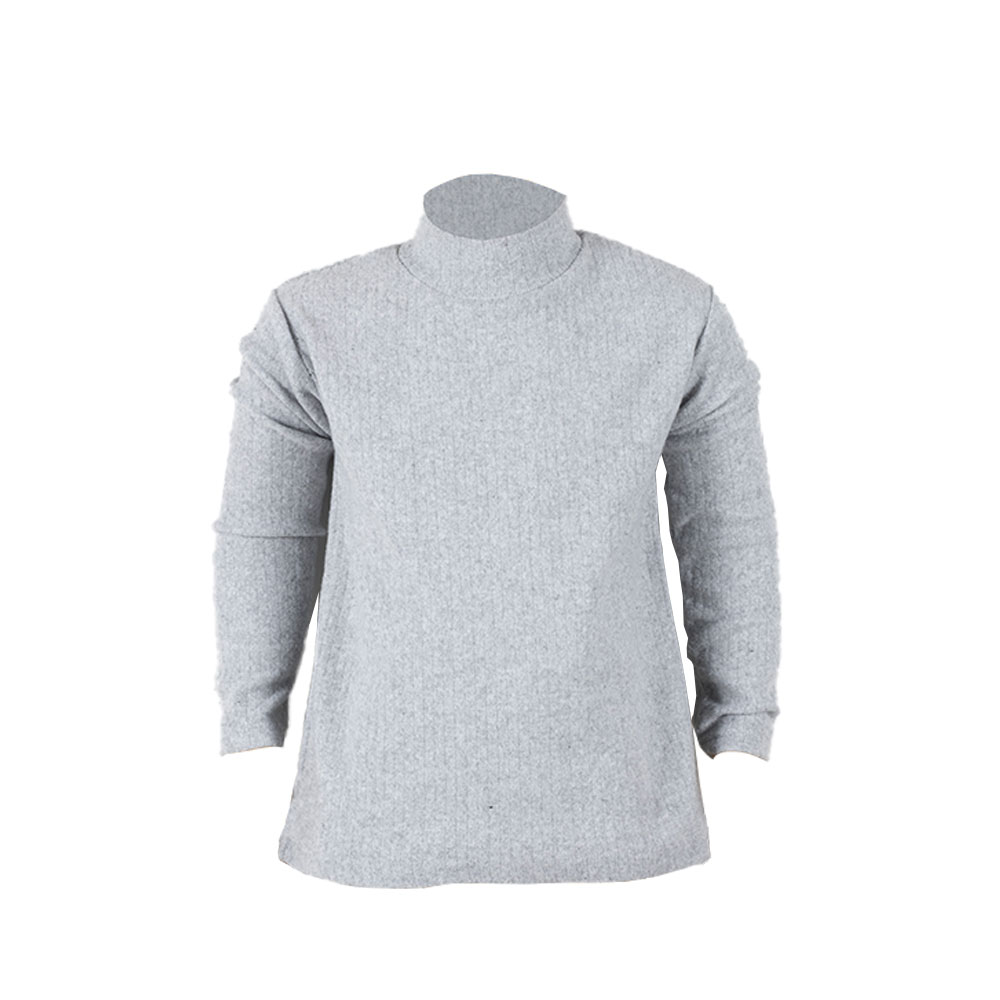 Teciroğlu Erkek Çocuk Balıkçı Yaka Sweatshirt - Gri