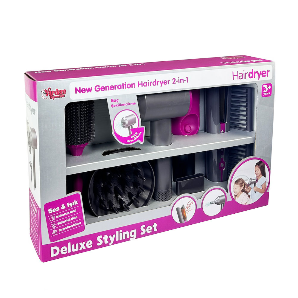 Vardem Sesli ve Işıklı 2 in 1 Lüks Saç Bakım Seti