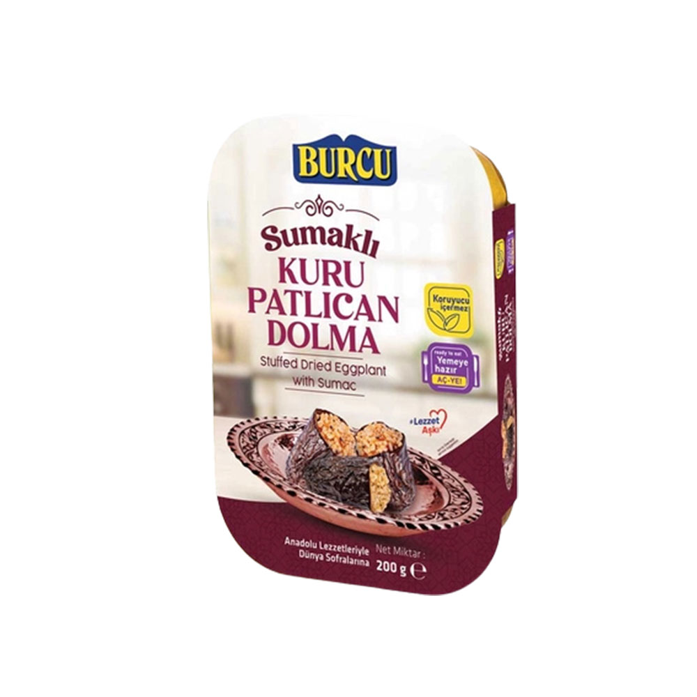 Burcu Sumaklı Kuru Patlıcan Dolma 200 Gr