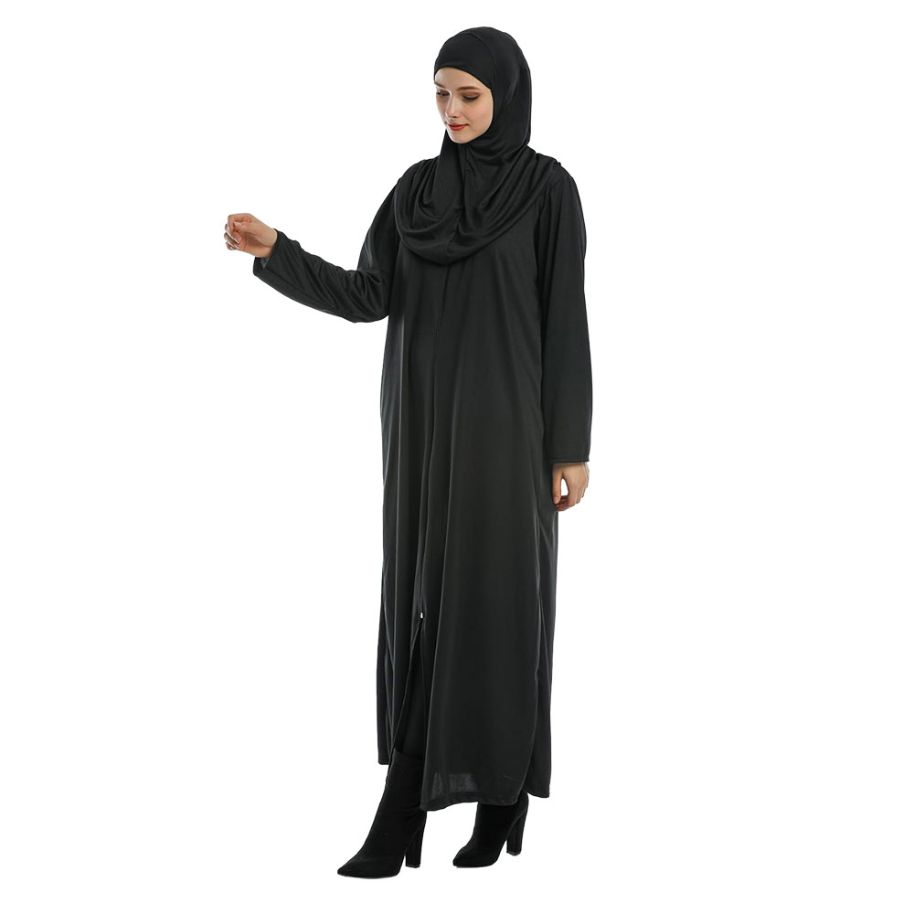 İpekçe Pratik Namaz Elbisesi Siyah
