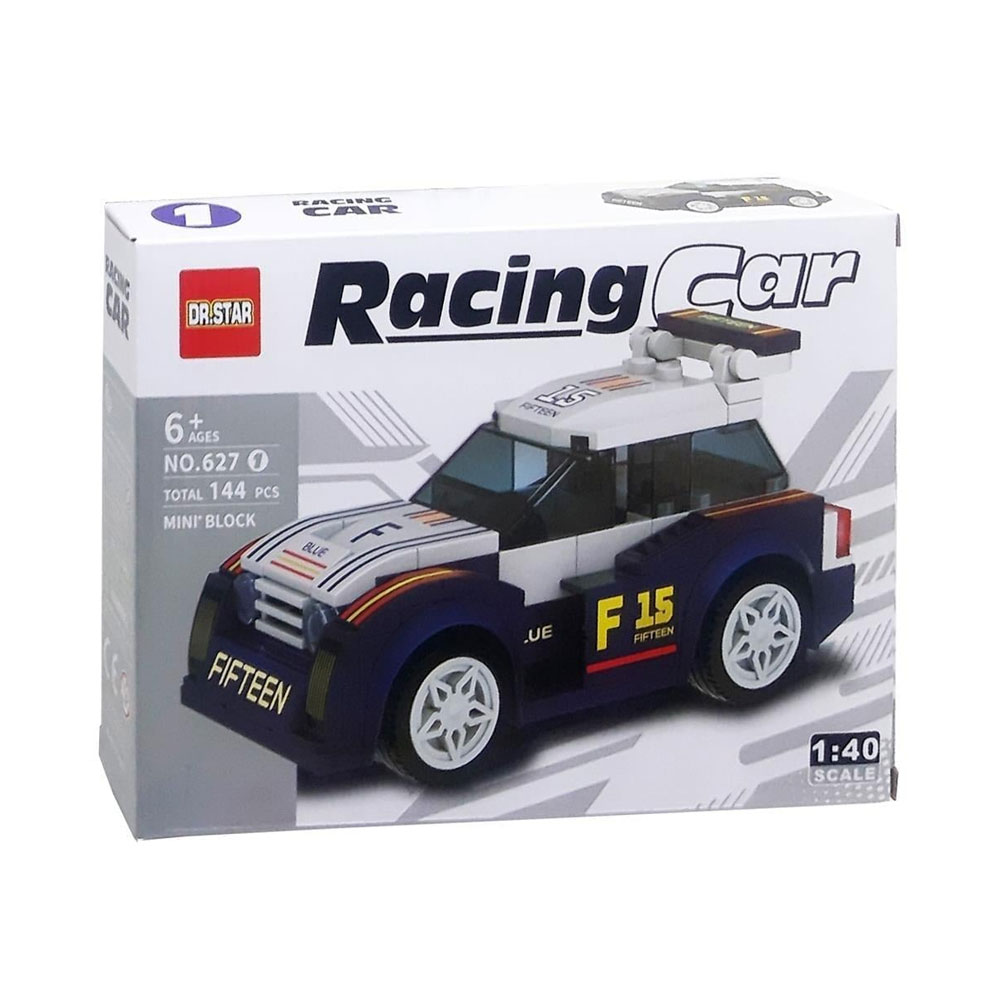 Wiggly Lego Araba Seti 144 Parça - Lacivert-Beyaz