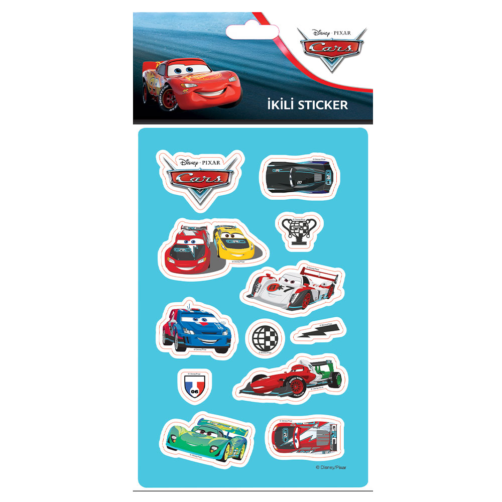 Keskin Color Cars İkili Sticker Asorti
