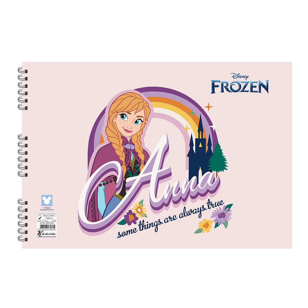 Keskin Color Frozen Resim Defteri 25x35 Cm Asorti