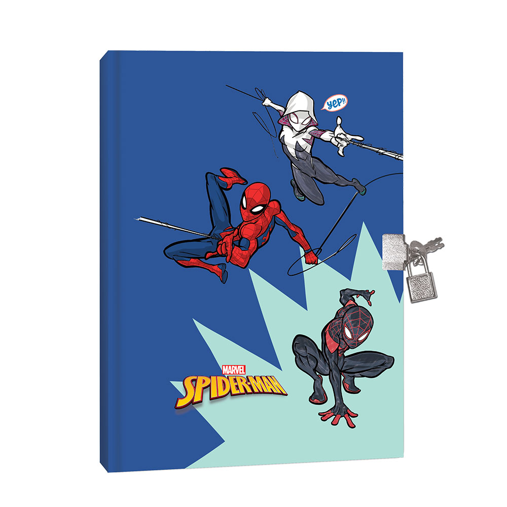 Keskin Color Spiderman Hatıra Defteri 80 Yaprak 14x20 Cm Asorti