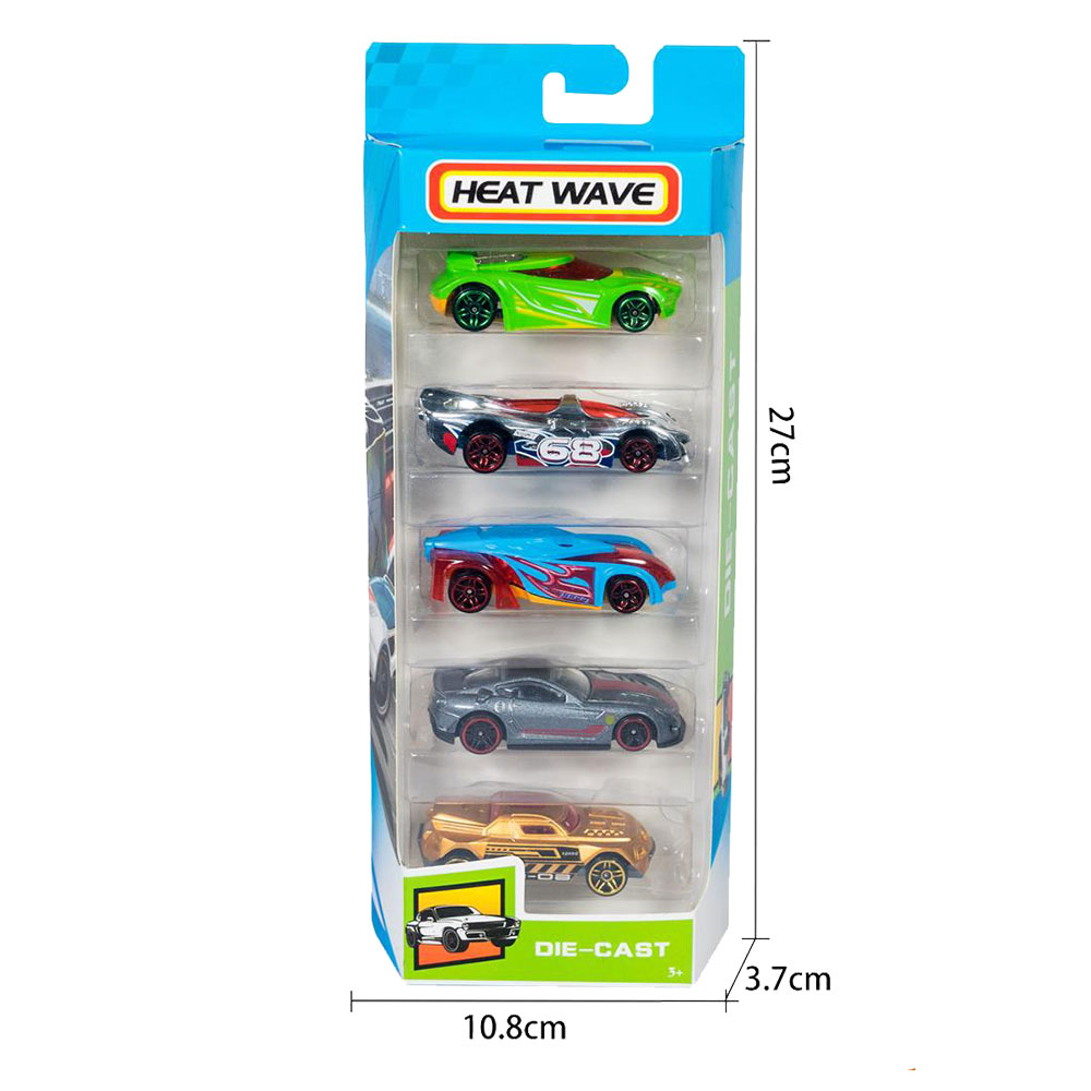 Wiggly Oyuncak Araba 5'li - Model 2