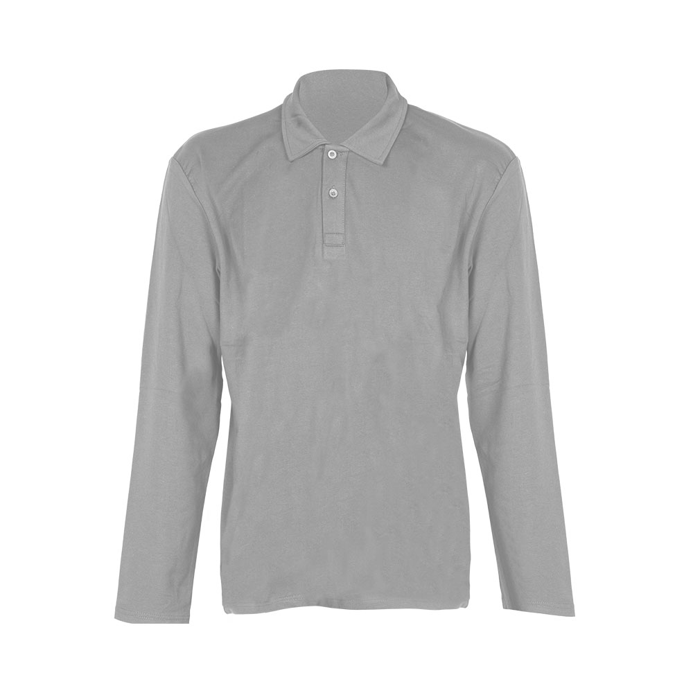 Uomo Erkek Düğmeli Uzun Kollu Sweatshirt - Gri