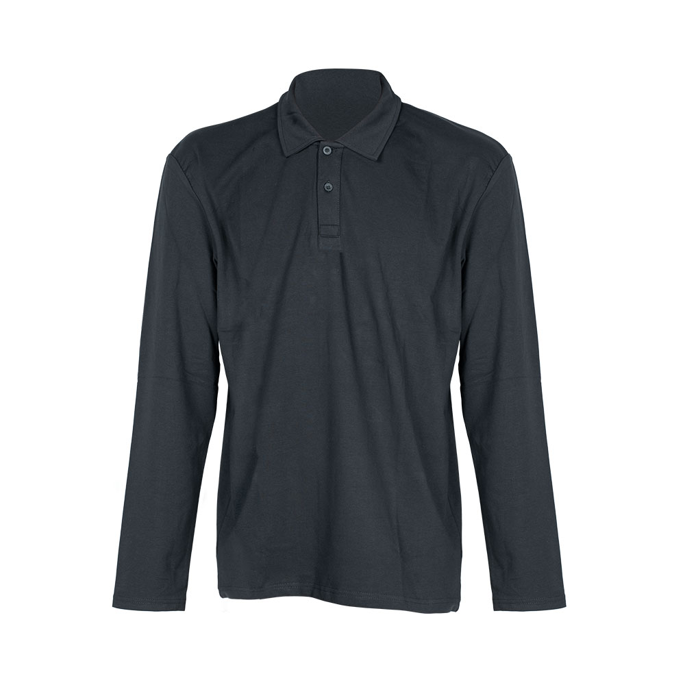 Uomo Erkek Düğmeli Uzun Kollu Sweatshirt - Siyah