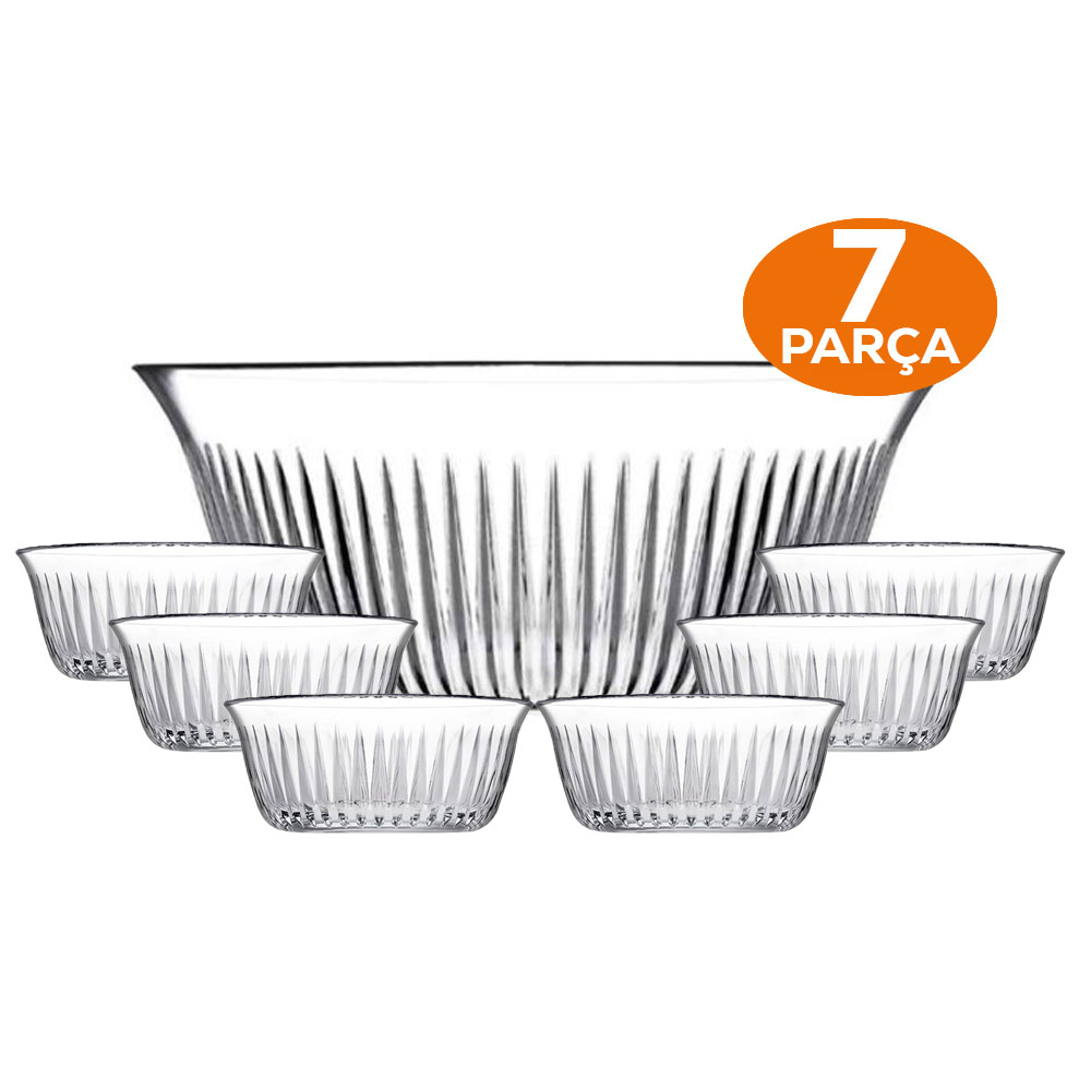 Paşabahce Frezya 7 Parça Salata Kasesi Servis ve Sunum Seti - 950068