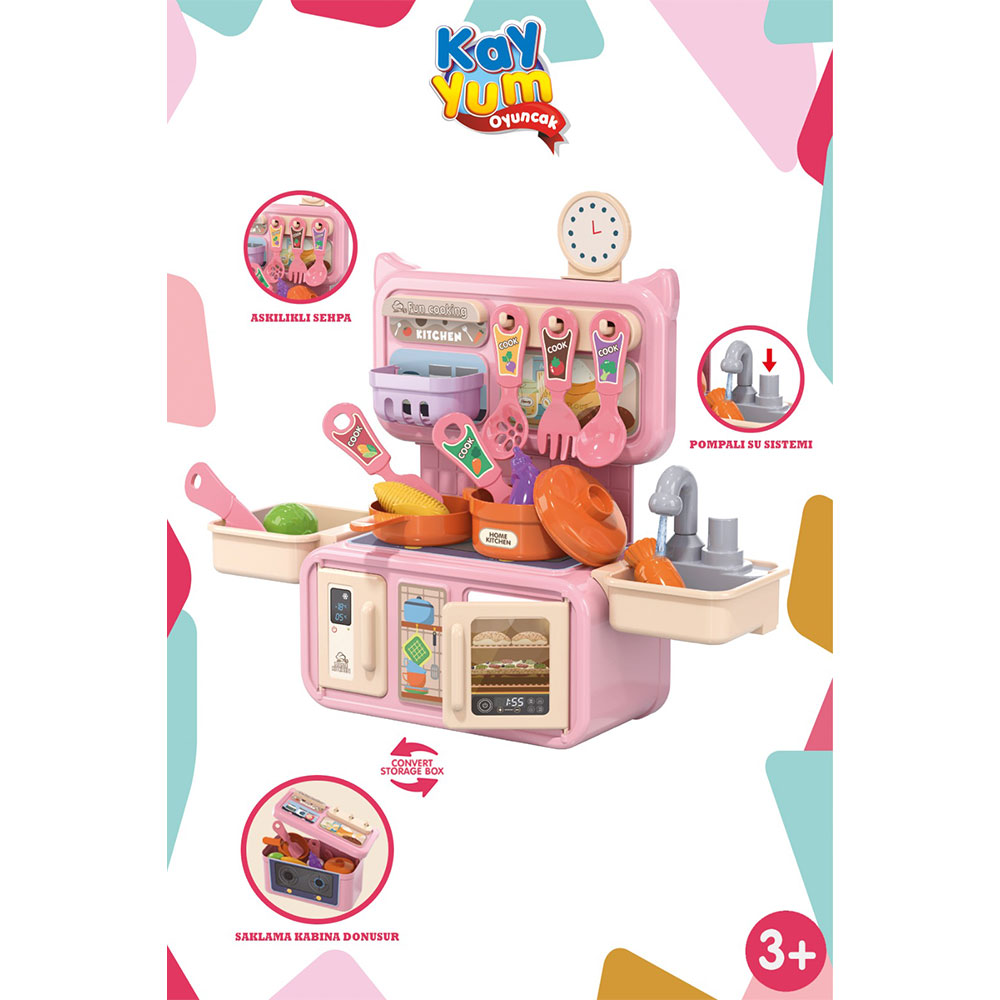 Kayyum Oyuncak Mini Mutfak Seti