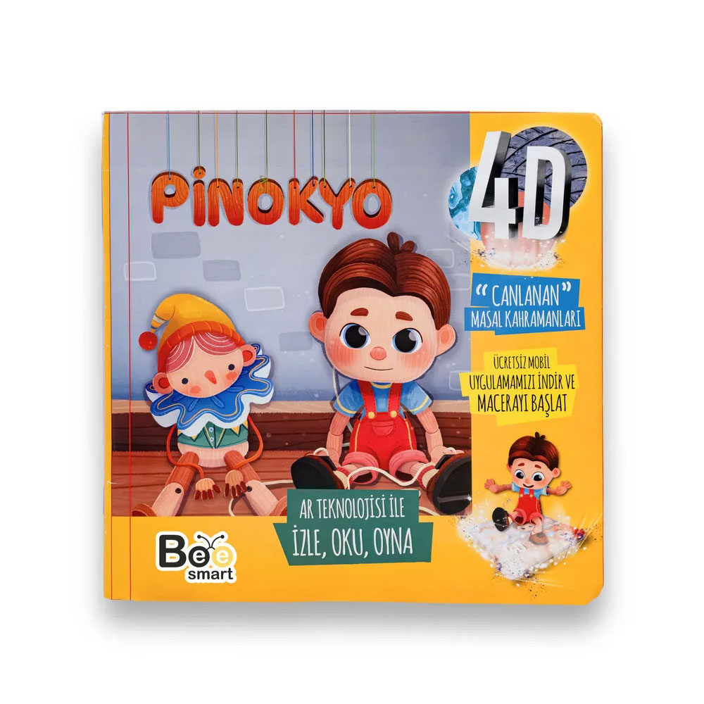 Bee Smart Pinokyo 4D Canlanan Masal Kahramanları