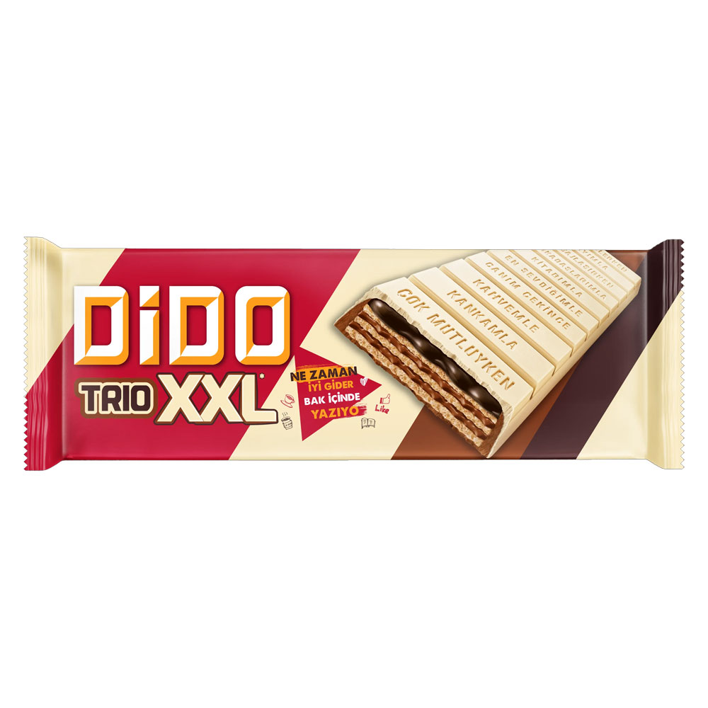 Ülker Dido Trio Xxl Tablet 215 Gr
