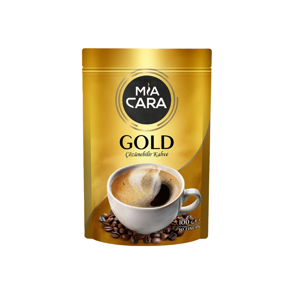 Mia Cara Çözünebilir Kahve Gold 100 Gr