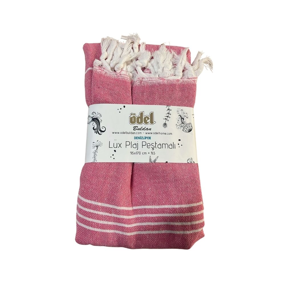 Ödel Lüx Plaj Peştamalı 95x170 Cm Pembe