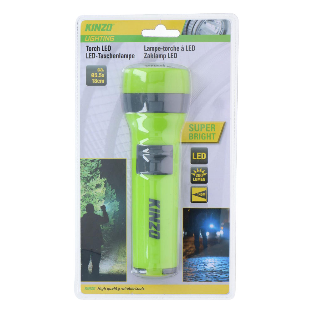 Kinzo Torch Led Fener 200 Lümen