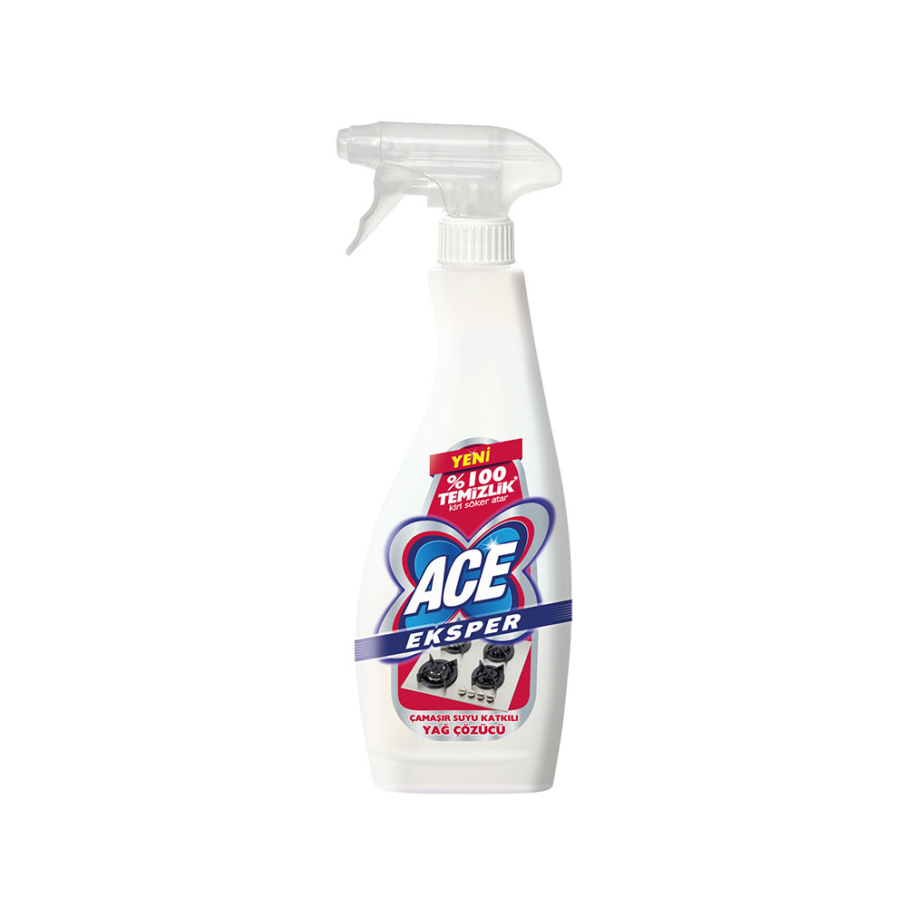 Ace Çamaşır Sulu Yağ Çözücü Sprey 700 Ml