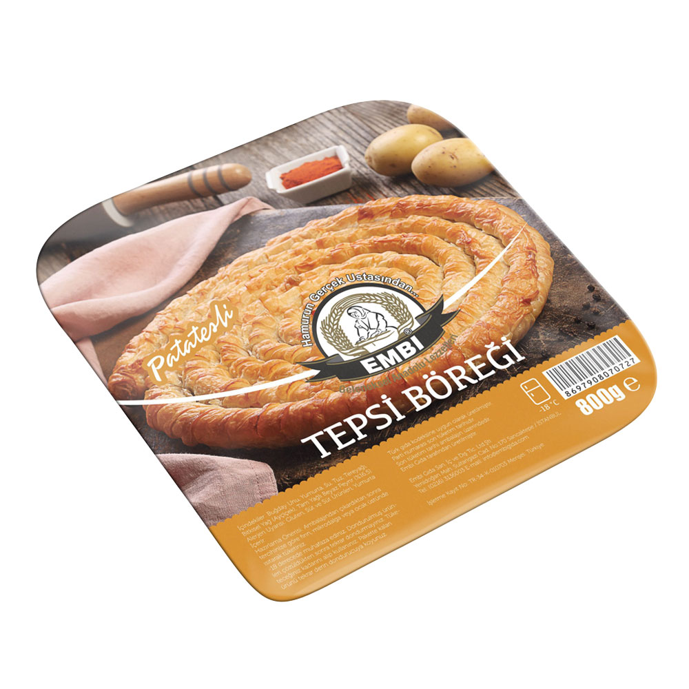 Embi Food Patatesli Tepsi Börek 650 Gr