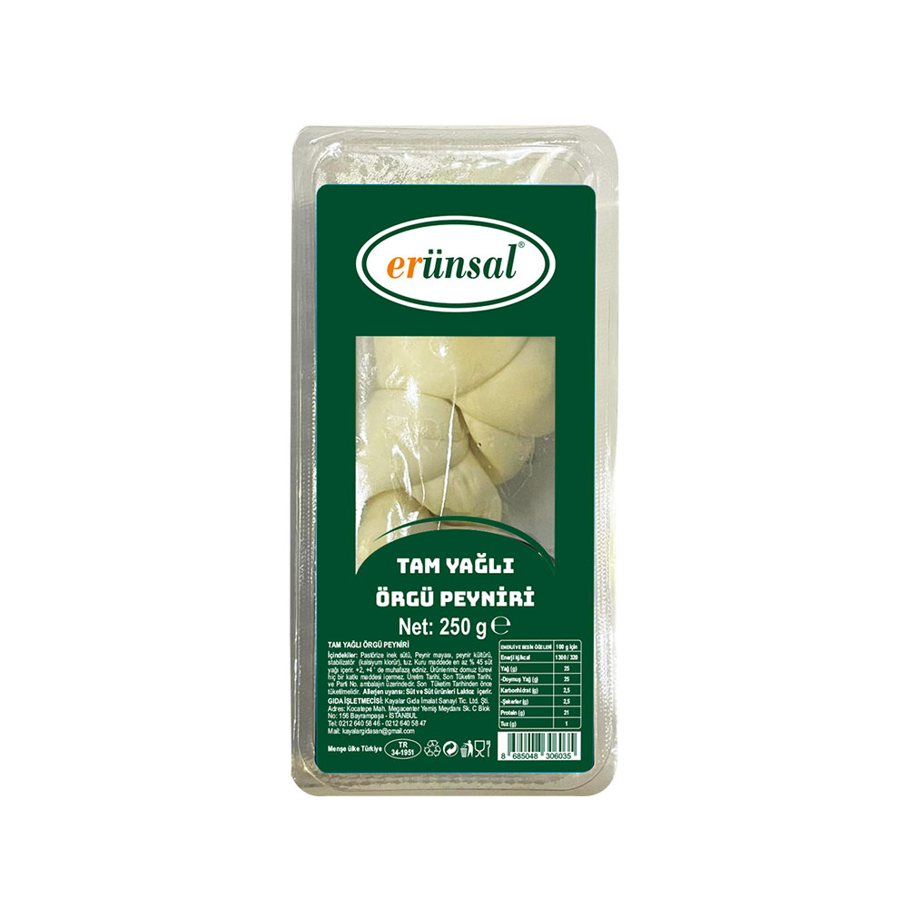 Erünsal Örgü Peynir 250G