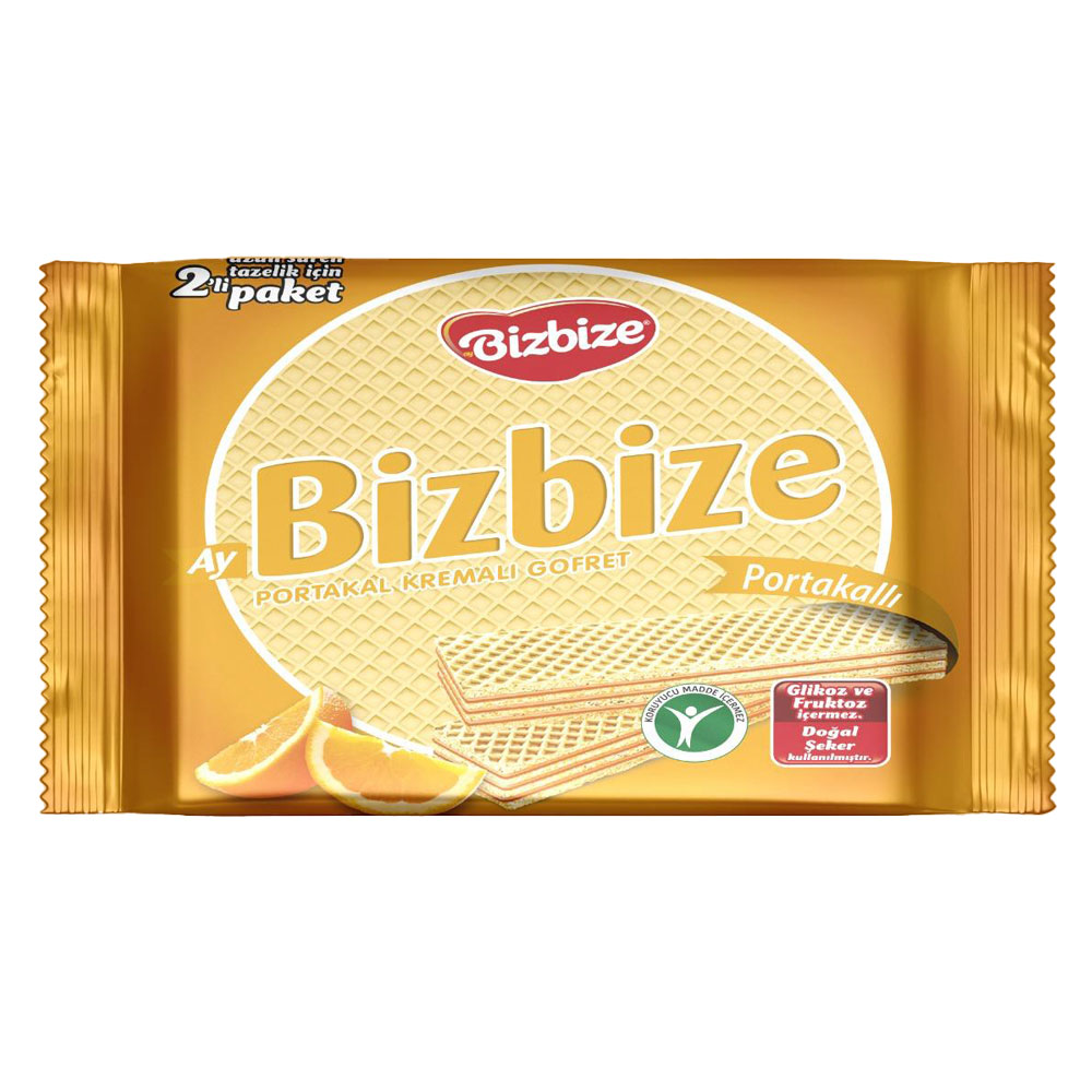 Bizbize Portakal Kremalı Goftet 2'li Paket 340G