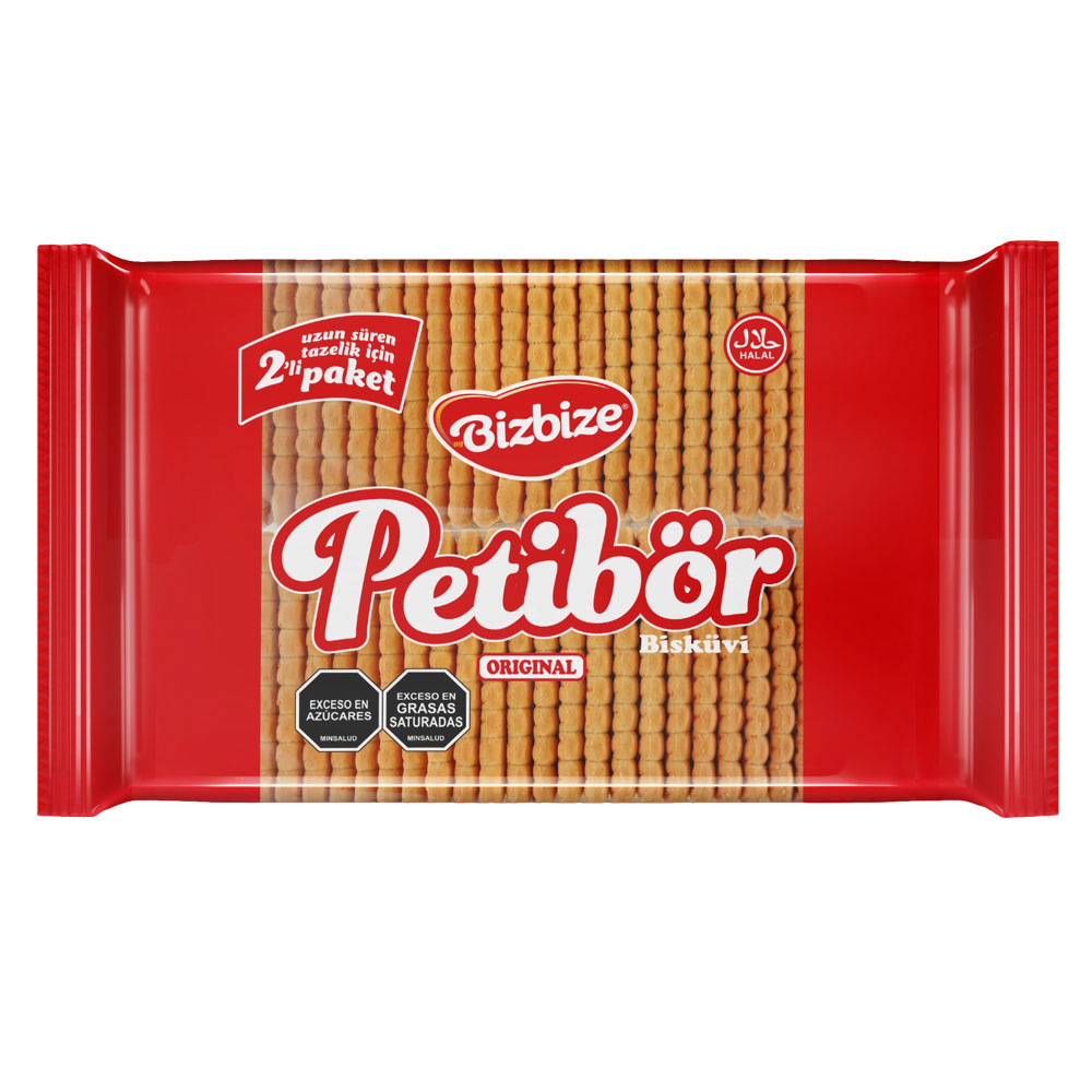 Bizbize Petibör Bisküvi 2'li Paket 300G